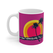 Load image into Gallery viewer, Diamond Head Palms Triple Sunset_Berry
