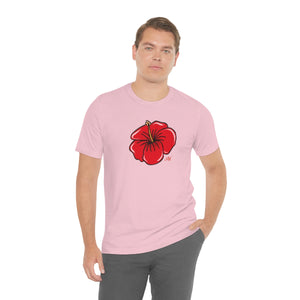 Unisex Tee: Hibiscus