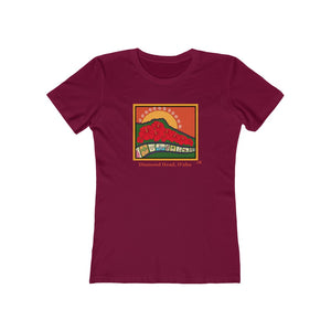 Women's Tee: Diamond Head Sunrise