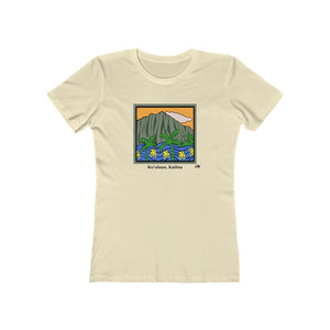 Women's Tee: Koolau Morning