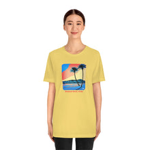 Load image into Gallery viewer, Unisex Tee: Diamond Head Palms Comic
