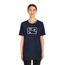 Load image into Gallery viewer, Unisex Tee: Diamond Head Dancing Whale
