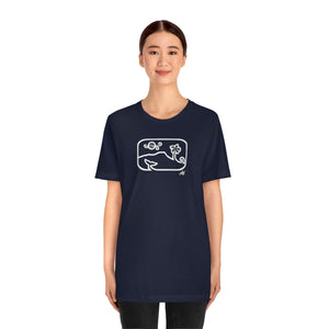 Unisex Tee: Diamond Head Dancing Whale