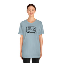 Load image into Gallery viewer, Unisex Tee: Diamond Head Dancing Whale
