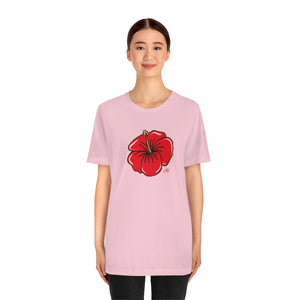 Unisex Tee: Hibiscus