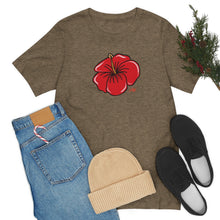 Load image into Gallery viewer, Unisex Tee: Hibiscus
