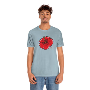 Unisex Tee: Hibiscus