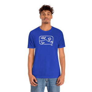 Unisex Tee: Diamond Head Dancing Whale