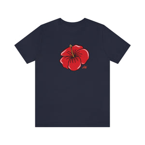 Unisex Tee: Hibiscus