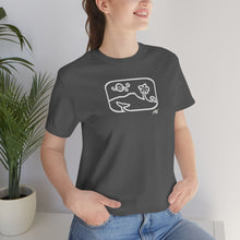 Load image into Gallery viewer, Unisex Tee: Diamond Head Dancing Whale
