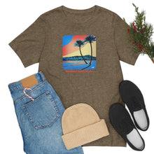 Load image into Gallery viewer, Unisex Tee: Diamond Head Palms Comic
