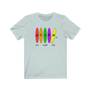 Unisex Tee: Aloha Boards_Front Print