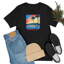 Load image into Gallery viewer, Unisex Tee: Diamond Head Palms Comic
