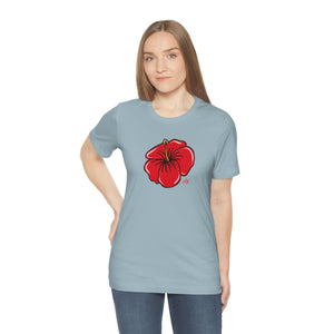 Unisex Tee: Hibiscus