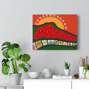 Diamond Head Sunrise on Canvas - 3 sizes