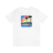 Load image into Gallery viewer, Unisex Tee: Diamond Head Palms Comic
