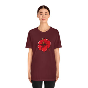 Unisex Tee: Hibiscus