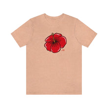 Load image into Gallery viewer, Unisex Tee: Hibiscus
