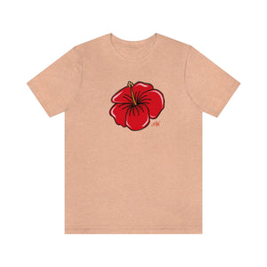 Unisex Tee: Hibiscus