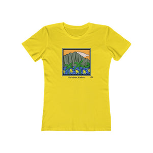 Women's Tee: Koolau Morning