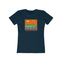 Load image into Gallery viewer, Women&#39;s Tee: Diamond Head Ocean Life
