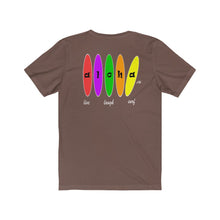 Load image into Gallery viewer, Unisex Tee: Aloha Boards_Back Print
