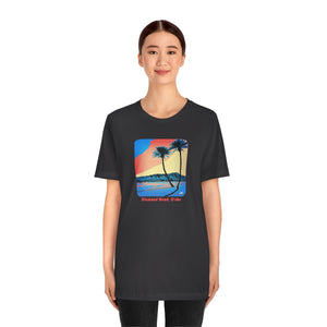 Unisex Tee: Diamond Head Palms Comic