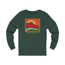 Load image into Gallery viewer, Unisex Long Sleeve Tee: DH Sunrise_Front Print
