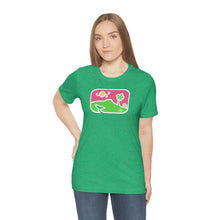 Load image into Gallery viewer, Unisex Tee: Diamond Head Dancing Whale in Color
