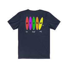 Load image into Gallery viewer, Unisex Tee: Aloha Boards_Back Print
