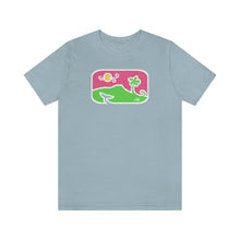 Load image into Gallery viewer, Unisex Tee: Diamond Head Dancing Whale in Color
