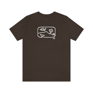 Unisex Tee: Diamond Head Dancing Whale