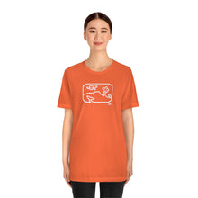 Load image into Gallery viewer, Unisex Tee: Diamond Head Dancing Whale
