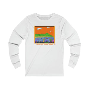 Unisex Long Sleeve Tee: DH Ocean Life_Front Print