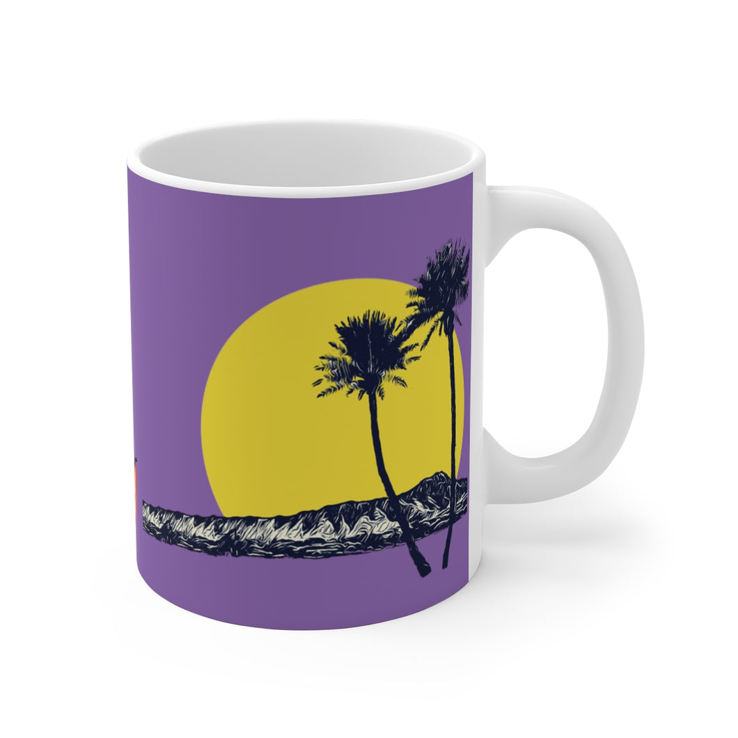 Diamond Head Palms Sunset_Plum