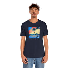 Load image into Gallery viewer, Unisex Tee: Diamond Head Palms Comic
