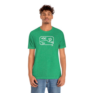 Unisex Tee: Diamond Head Dancing Whale