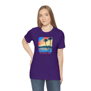 Unisex Tee: Diamond Head Palms Comic