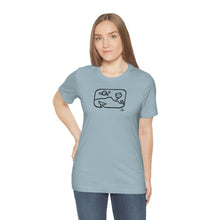 Load image into Gallery viewer, Unisex Tee: Diamond Head Dancing Whale
