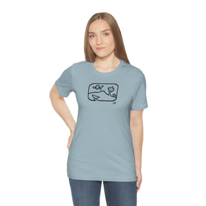 Unisex Tee: Diamond Head Dancing Whale