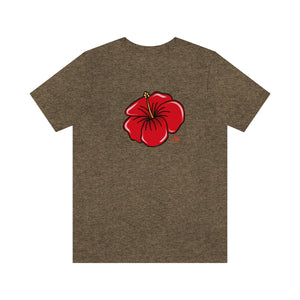 Unisex Tee: Hibiscus