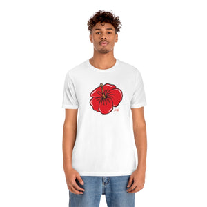 Unisex Tee: Hibiscus