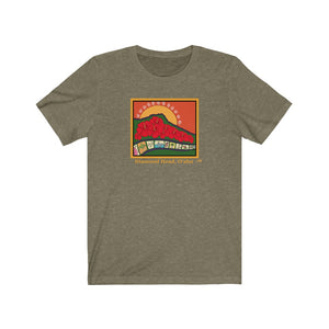 Unisex Tee: Diamond Head Sunrise