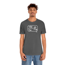 Load image into Gallery viewer, Unisex Tee: Diamond Head Dancing Whale
