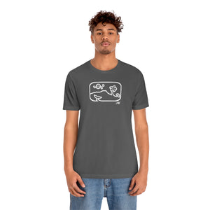 Unisex Tee: Diamond Head Dancing Whale