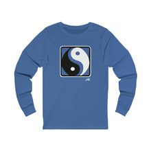 Load image into Gallery viewer, Unisex Long Sleeve Tee: Yin Yang_Front Print
