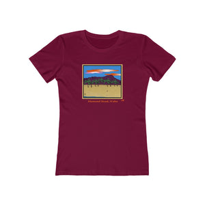 Women's Tee: Diamond Head Sands