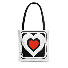 Load image into Gallery viewer, Hearts Tote Bag
