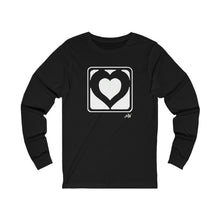 Load image into Gallery viewer, Unisex Long Sleeve Tee: Hearts_Front Print
