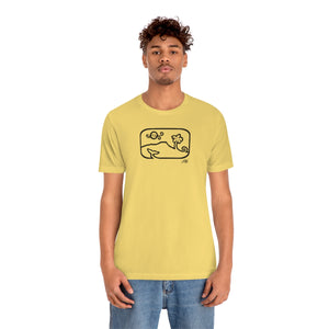 Unisex Tee: Diamond Head Dancing Whale